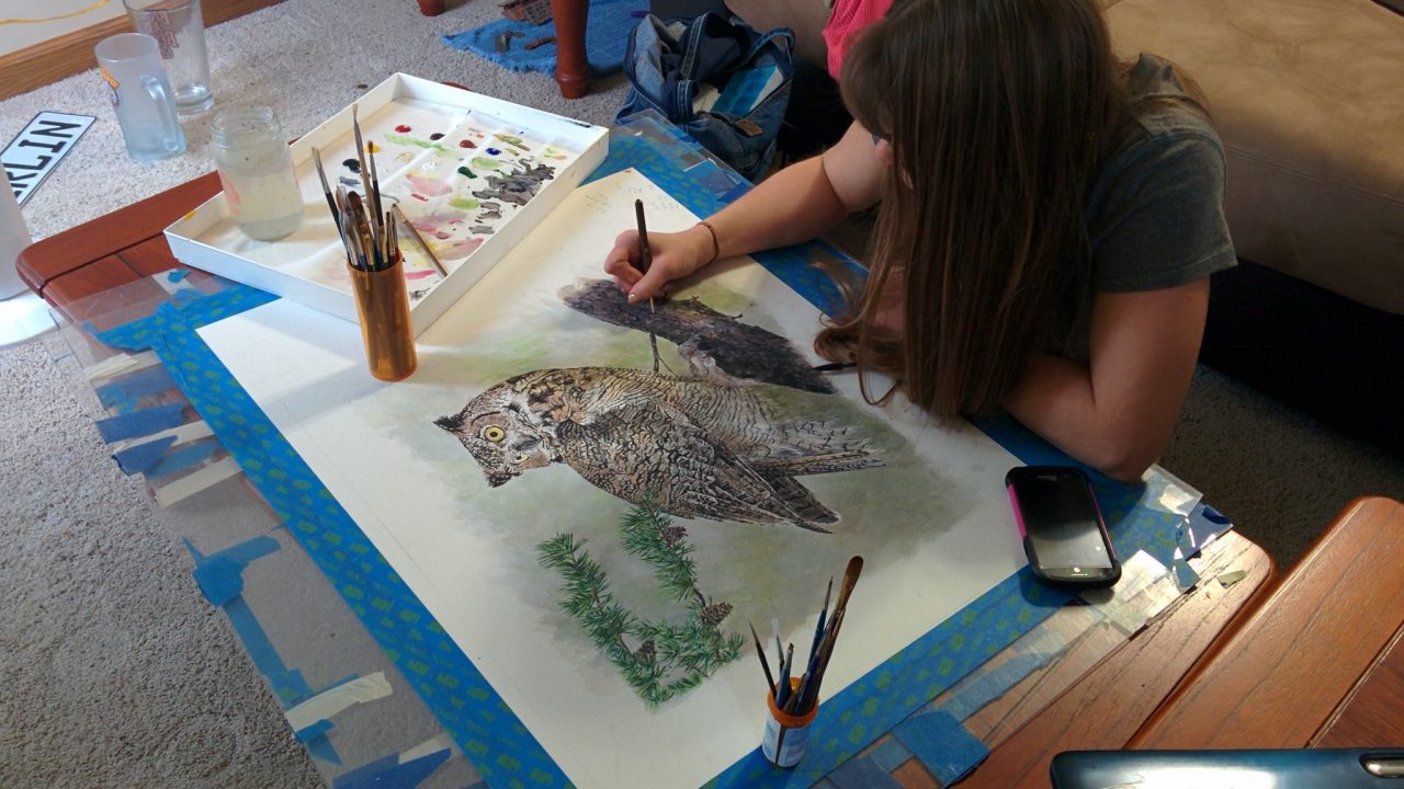 WV Wildlife Calendar artist draws on nature for inspiration WVDNR