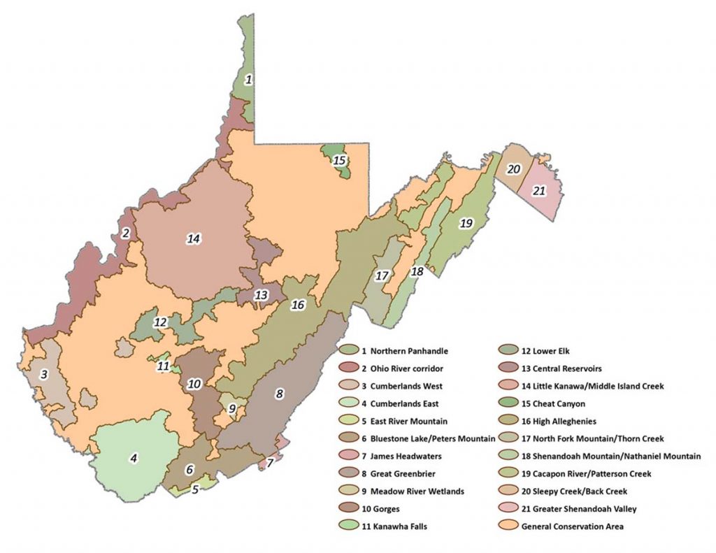 wildlife management areas map