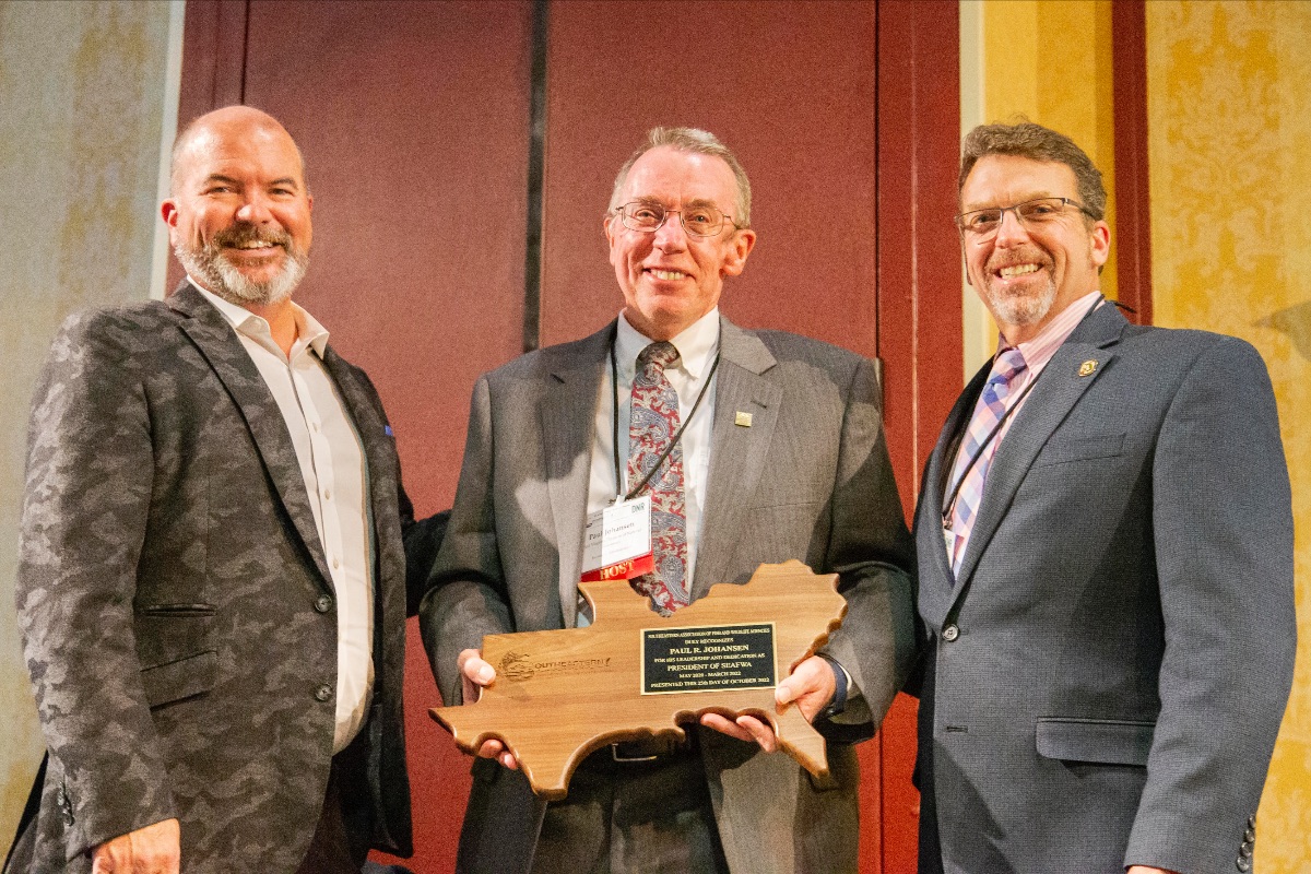 WVDNR Wildlife Resources chief honored for service - WVDNR